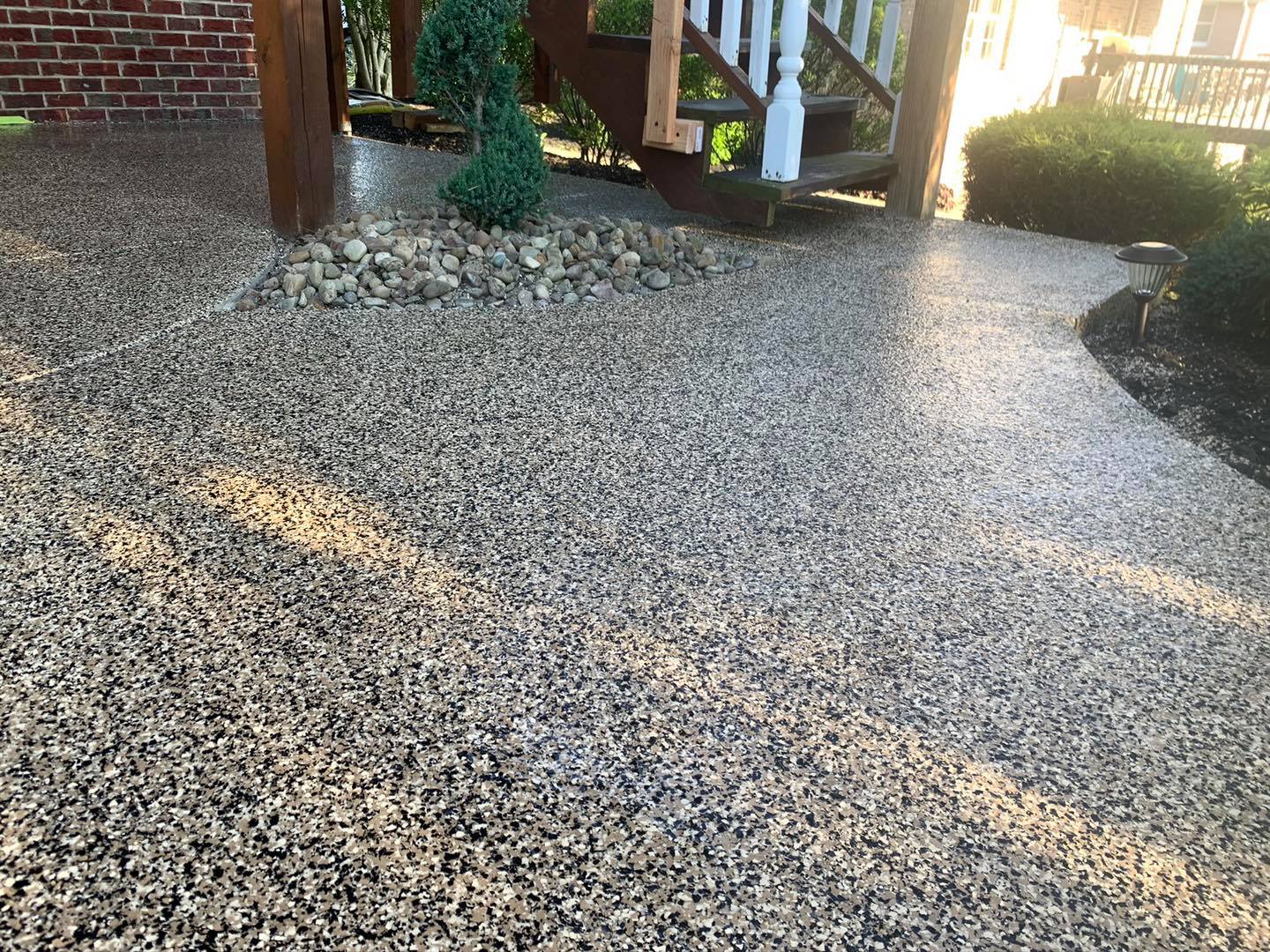 Commercial Scrape Chips floor - Floors in a day
